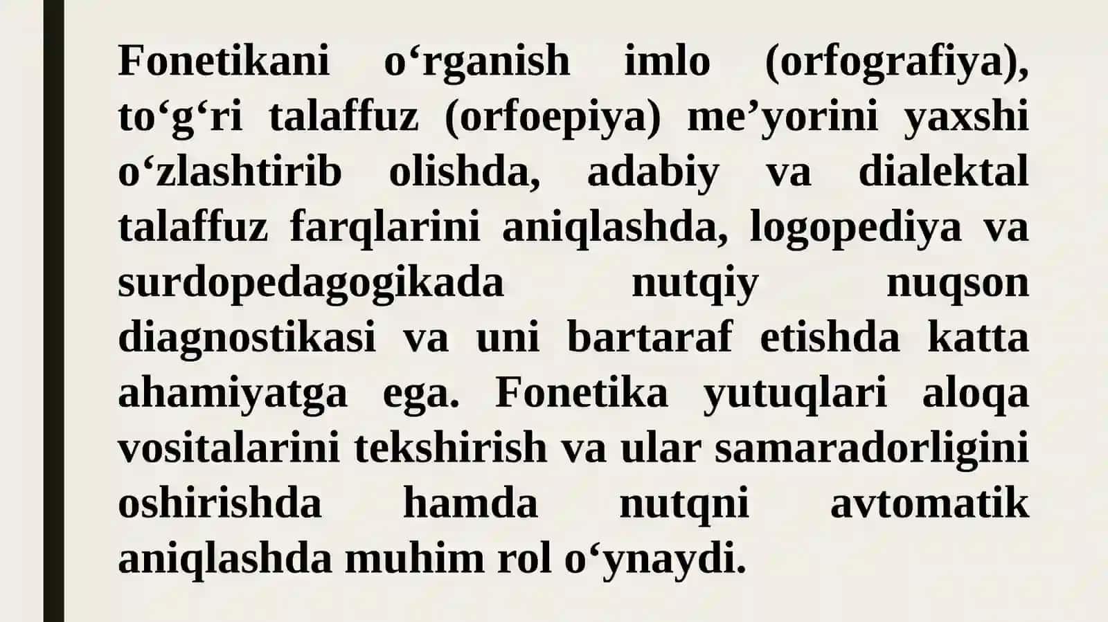 O‘zbek tili fonetika sathi va fonologiyasi 3