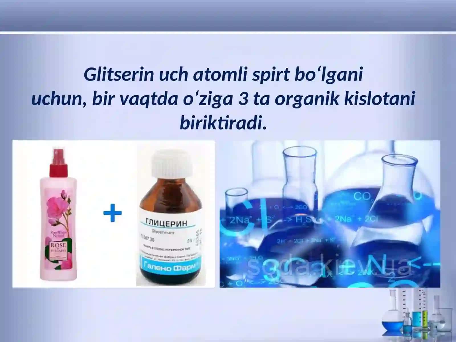Yog’lar.Olinishivaxossalari 3