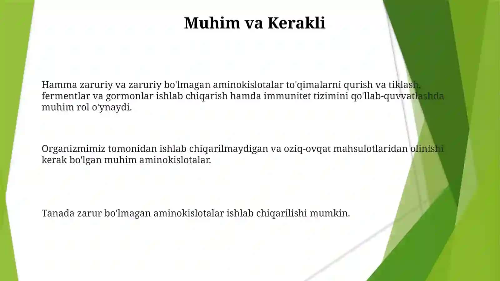 Aminobirikmalar 3