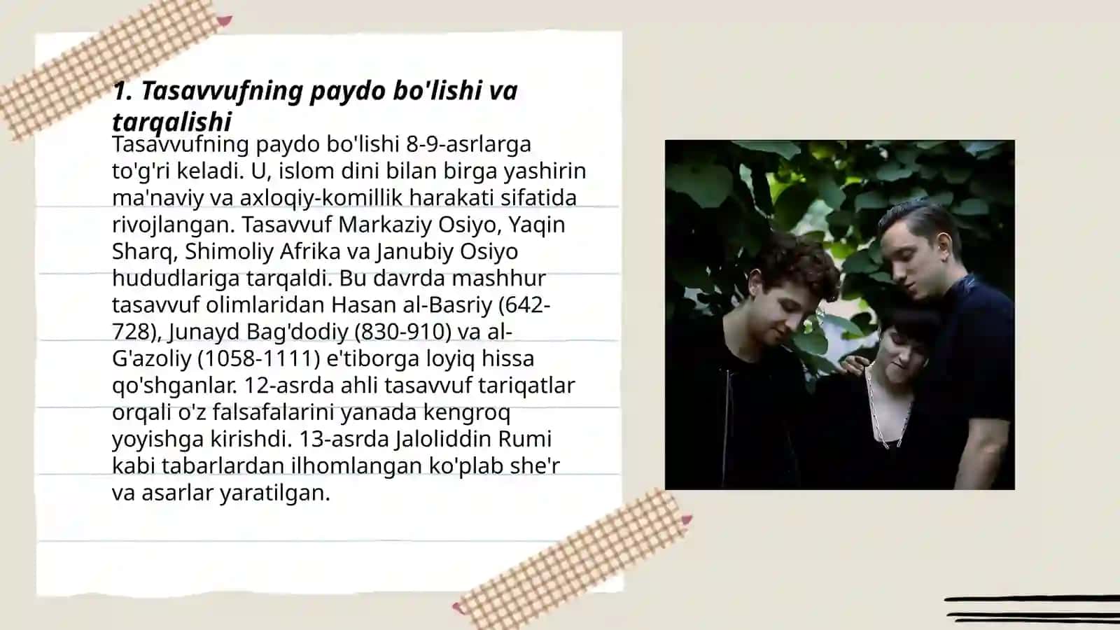 Tasavvuf ta'limotlarining Sharq madaniyatiga ta'siri 3