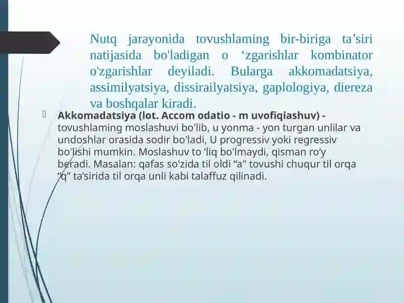 TOVUSHLARNING NUTQDAGI POZITSION VA KOMBINATOR O‘ZGARISHLARI 3