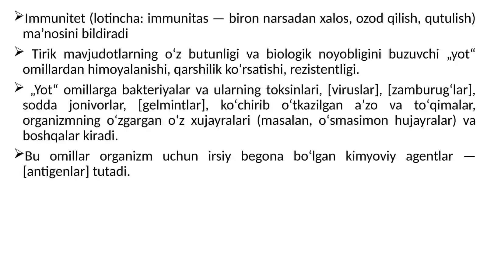 immunitet tizimi faolyati va zamburug’li parazitar kasalliklar 3