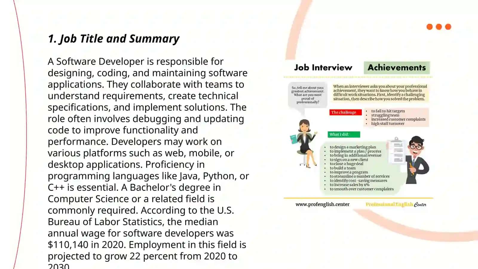 Job descriptios 3