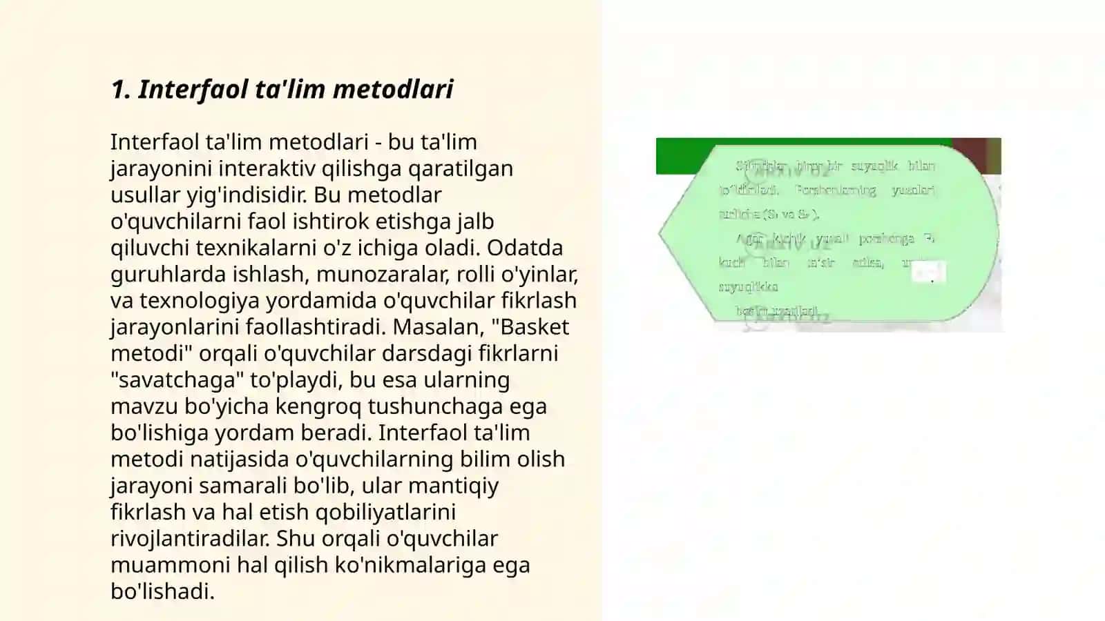 Interfaol ta'lim metodlari 3