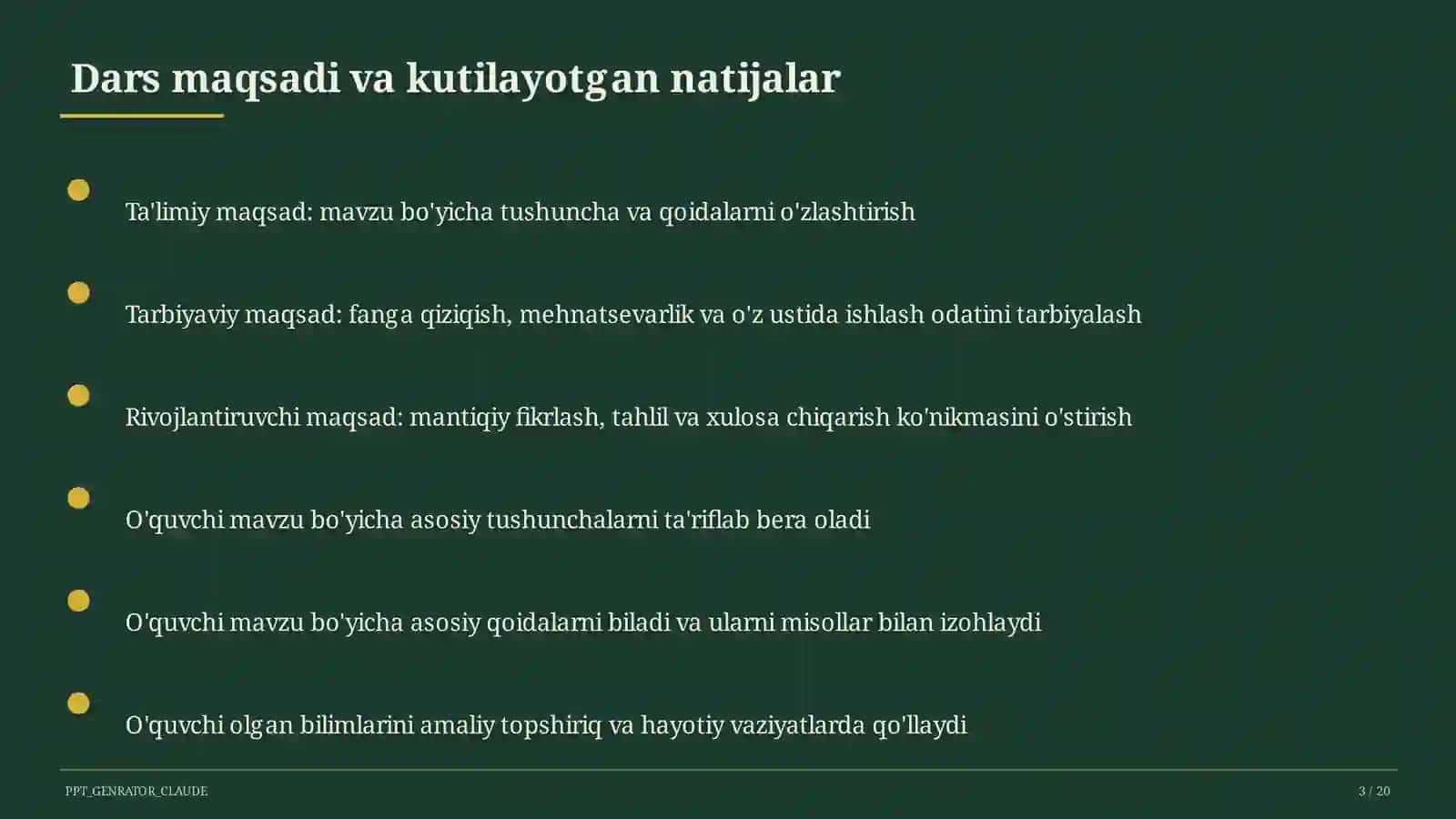 Rus tilida kelishiklar tizimi: umumlashtirish (6-sinf) 3