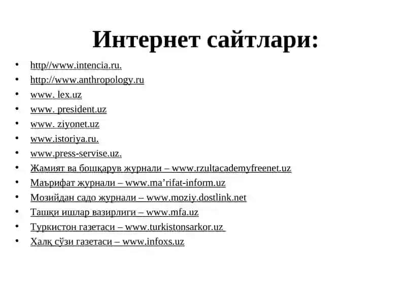 O‘zbekistonning eng yangi tarixi 3