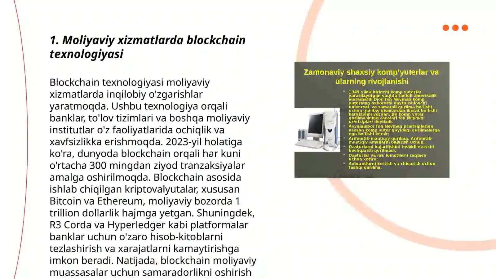 Moliyaviy xizmatlarda blockchain texnologiyasi 3
