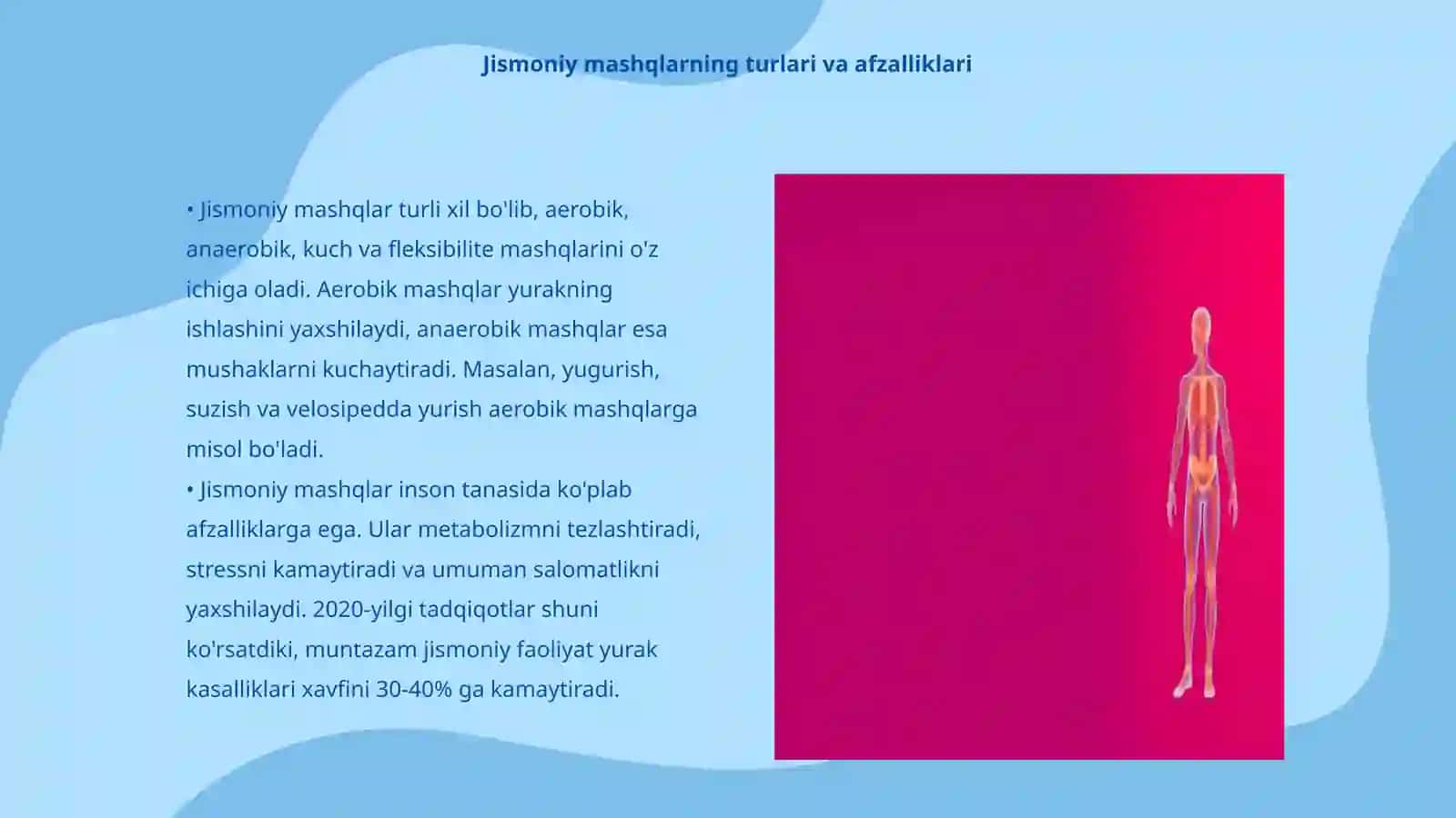 Jismoniy mashqlarning inson tanasiga ta'siri 3