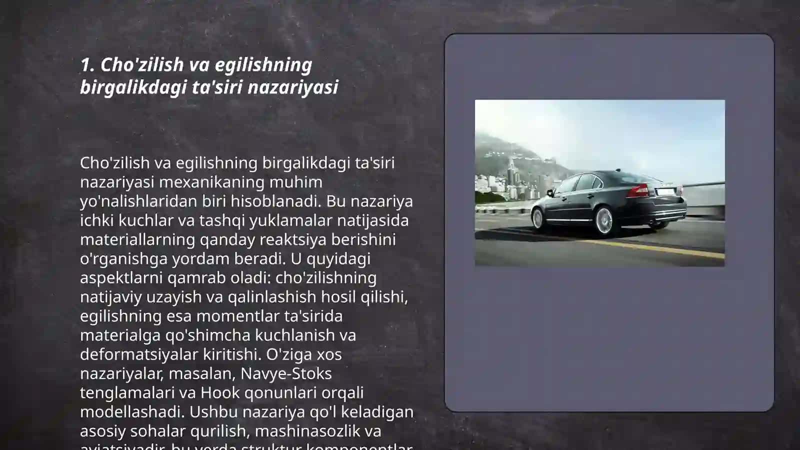 Cho‘zilish va egilishning birgalikdagi ta‘siri 3