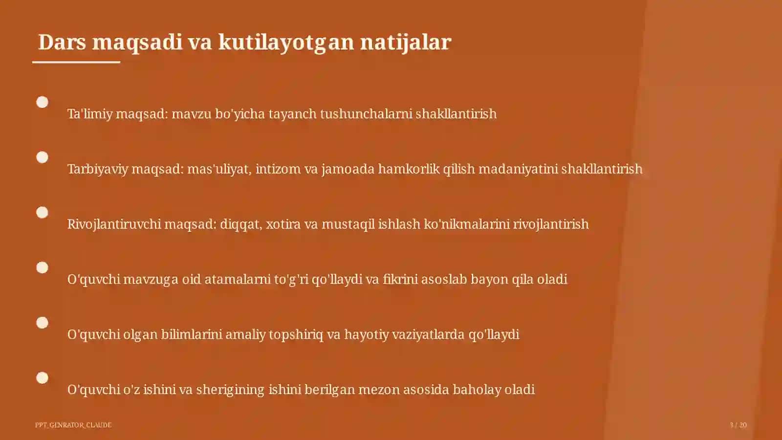 Uyushiq bo'laklar va tinish belgilari (8-sinf) 3