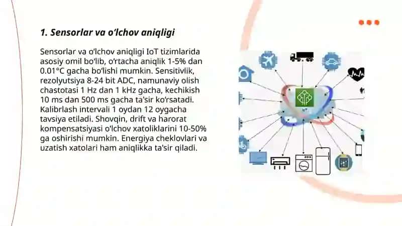 IoT texnologiyasini rivojlantirish xususiyatlari (Internet of Things) 3