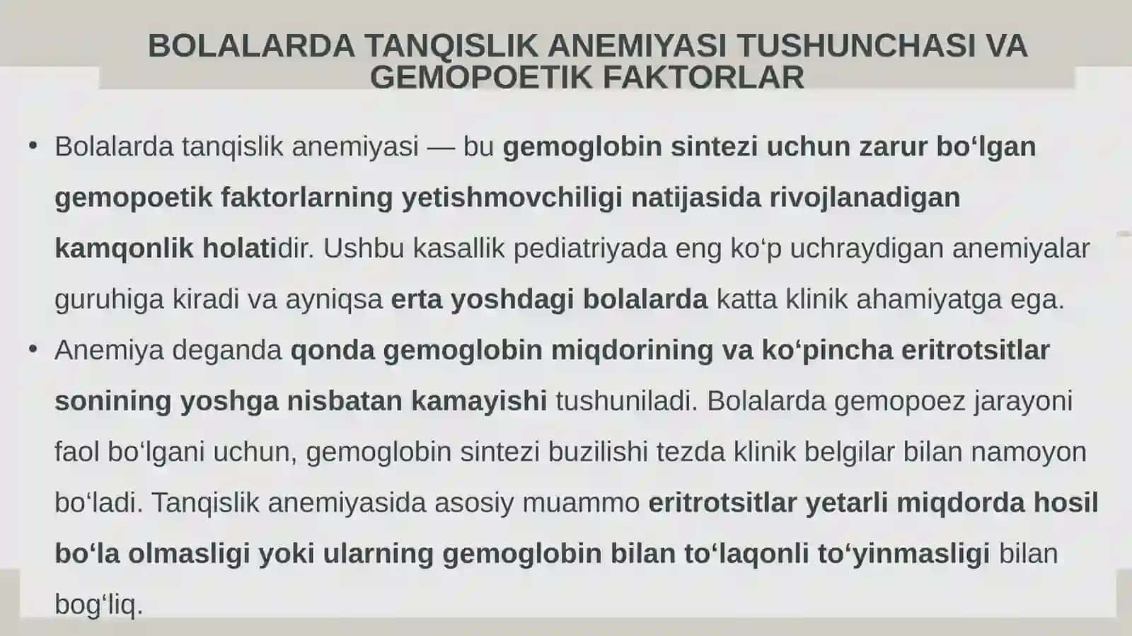 Bolalarda tanqislik anemiyasi 3