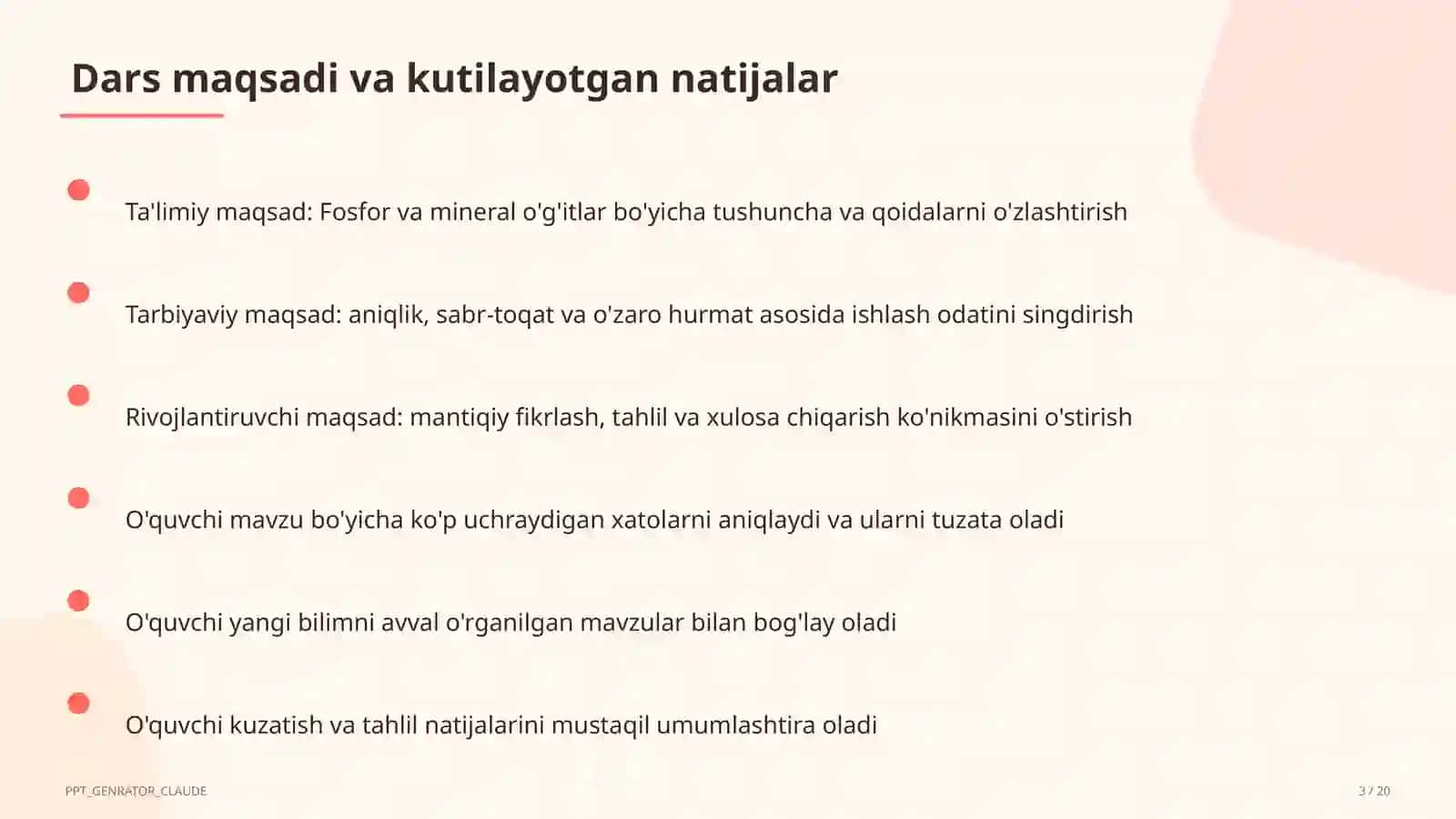 Fosfor va mineral o'g'itlar (9-sinf) 3