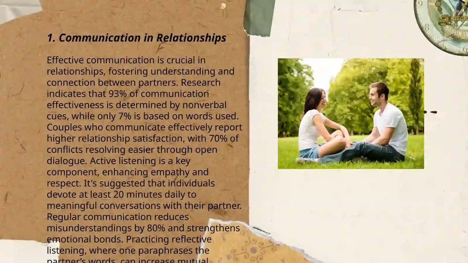 Relationships and Communication 3
