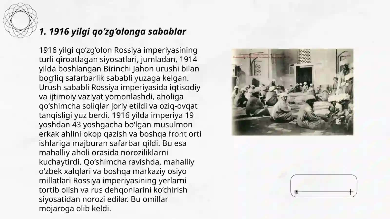 Ong qirg'oqliktagi qoroqolpoqlarning 1916 yilgi qozg'oloni 3
