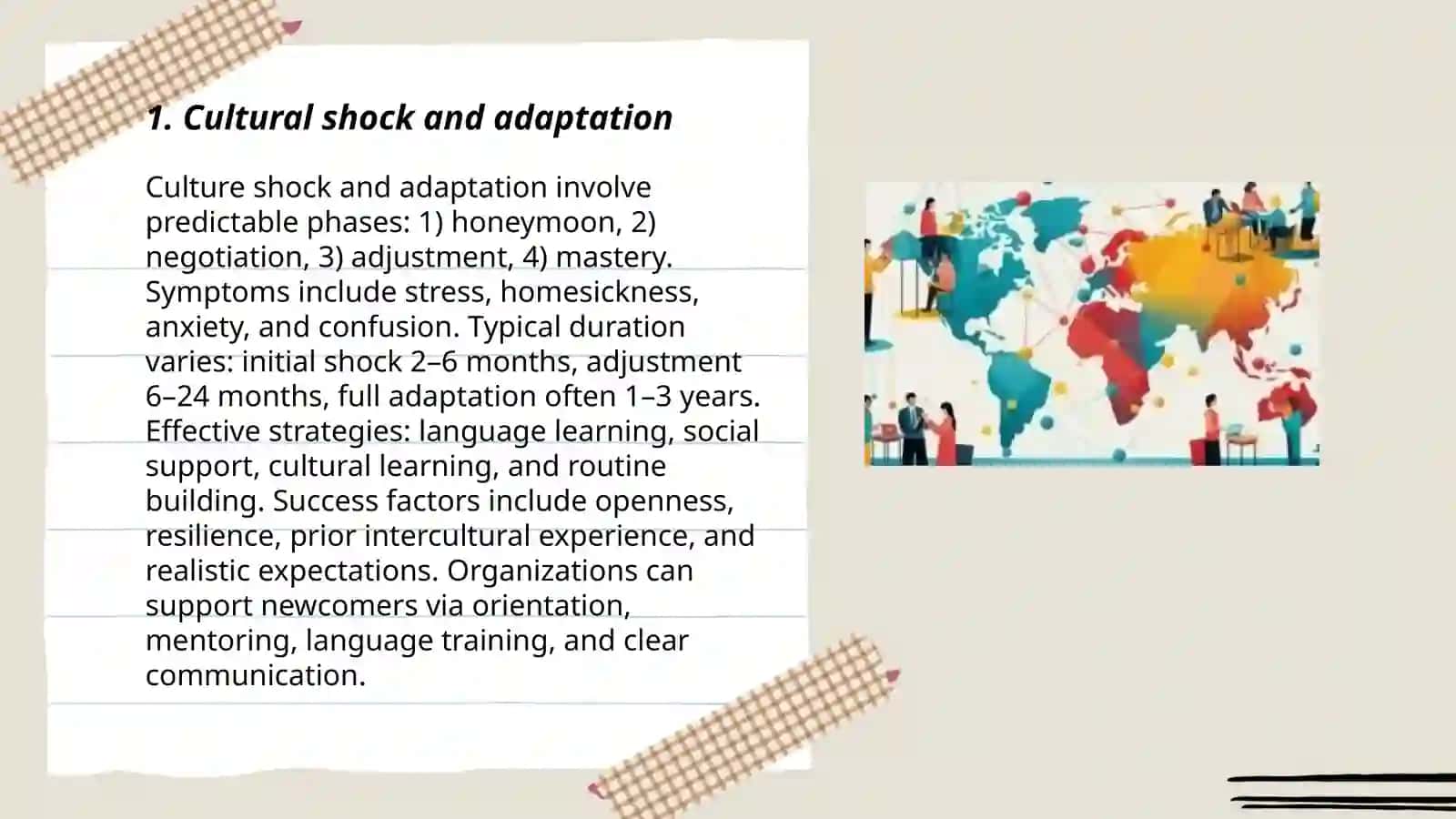 Intercultural experiences 3
