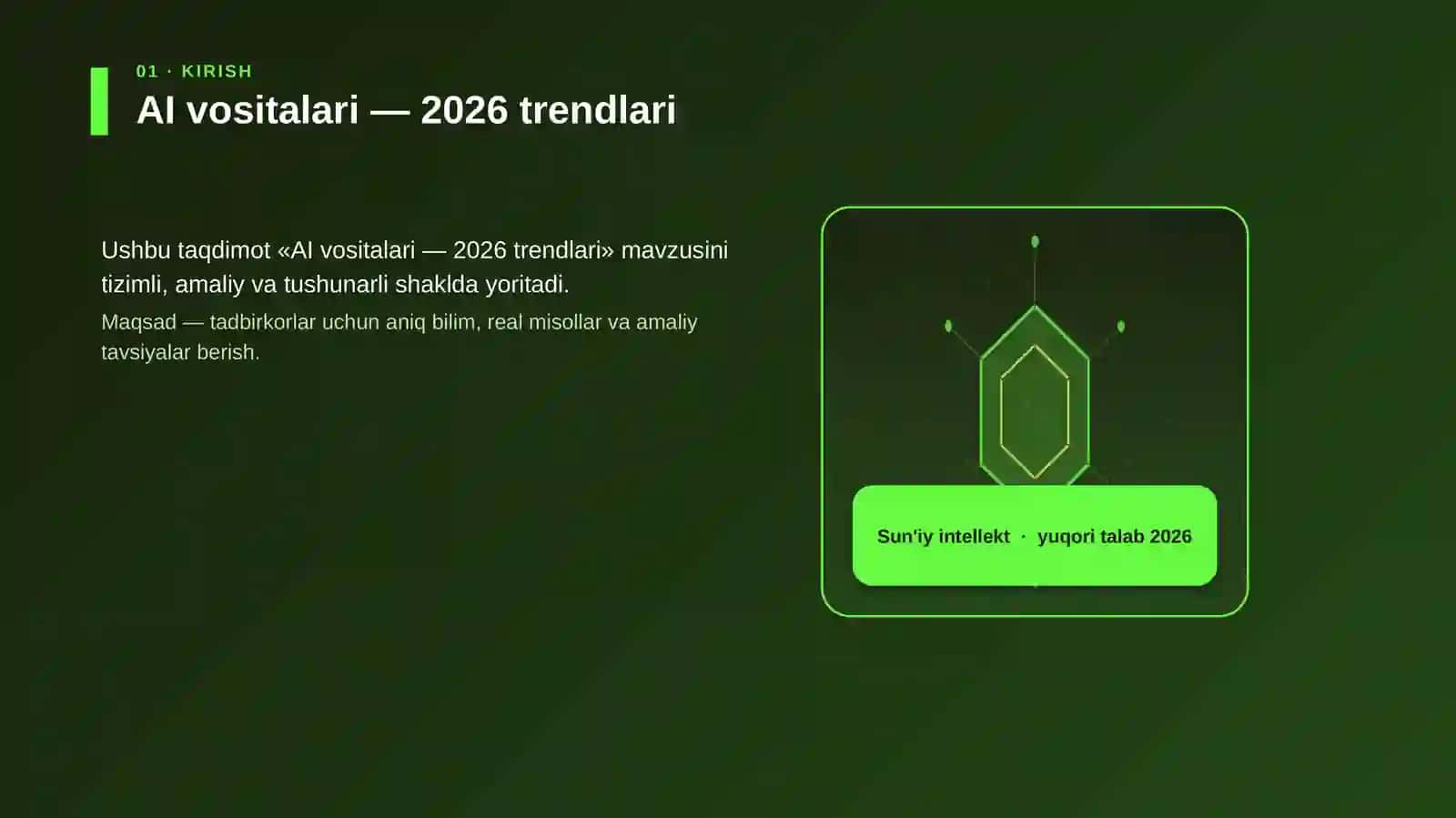 AI vositalari — 2026 trendlari 3