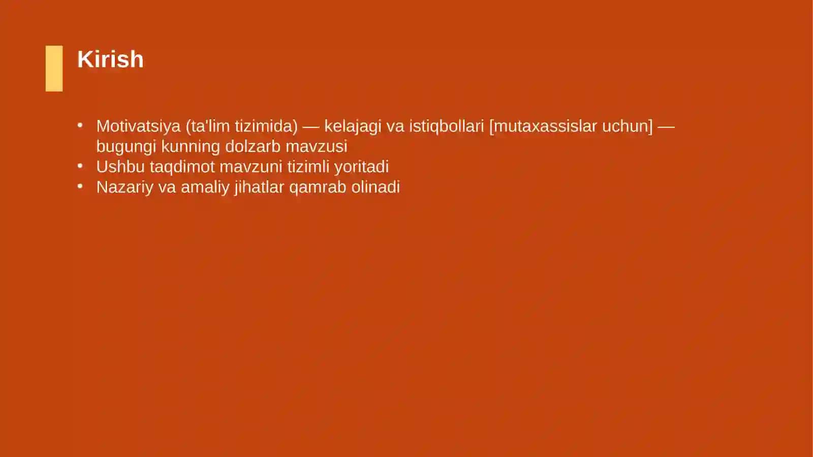 Motivatsiya (ta'lim tizimida) — kelajagi va istiqbollari [mutaxassislar uchun] 3