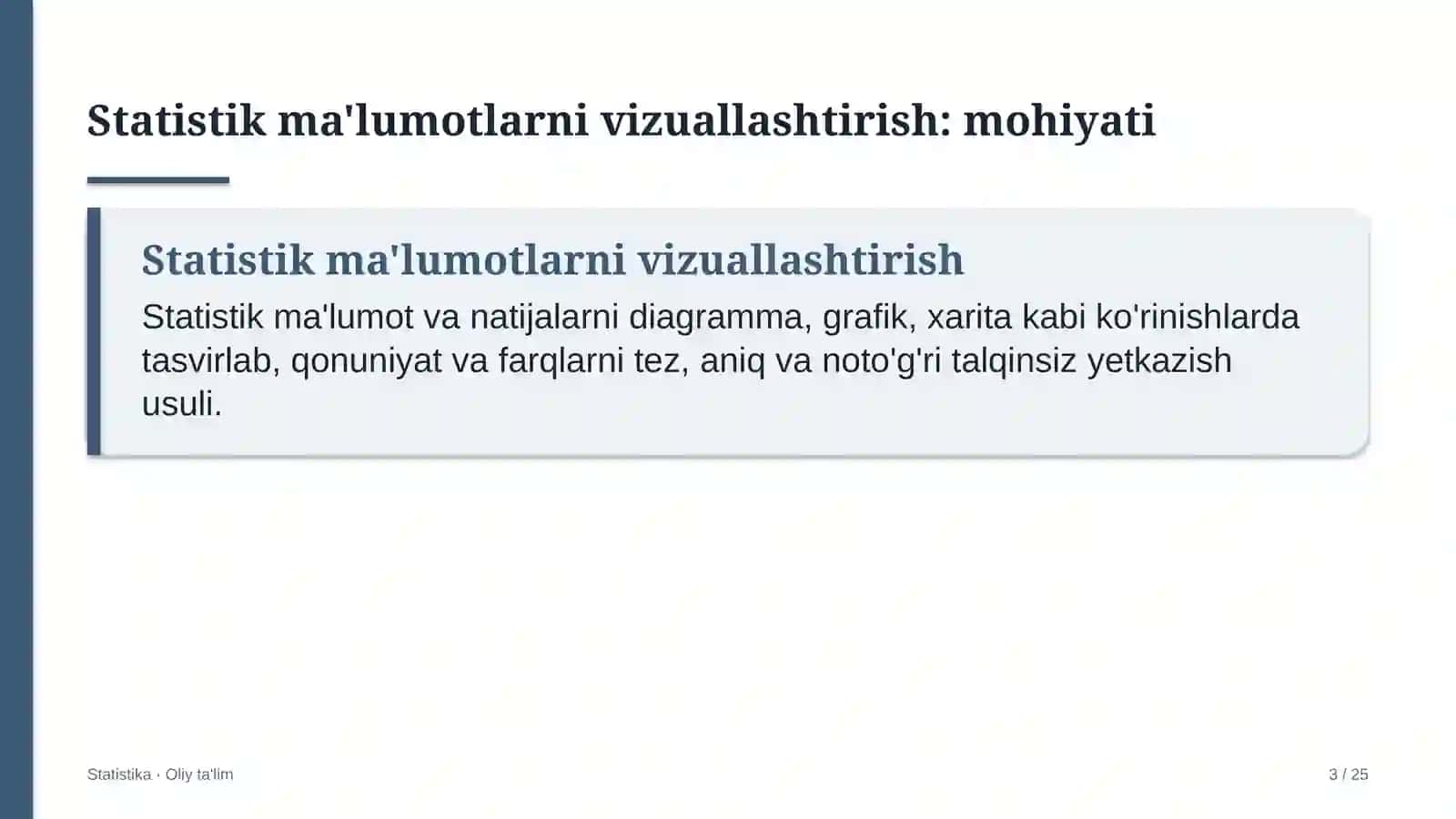 Keytering xizmatida statistik ma'lumotlarni vizuallashtirish 3