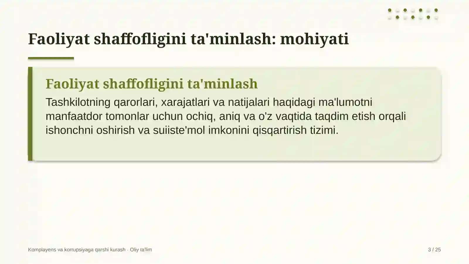 yo'l harakati xavfsizligi xizmatida faoliyat shaffofligini ta'minlash 9044 3