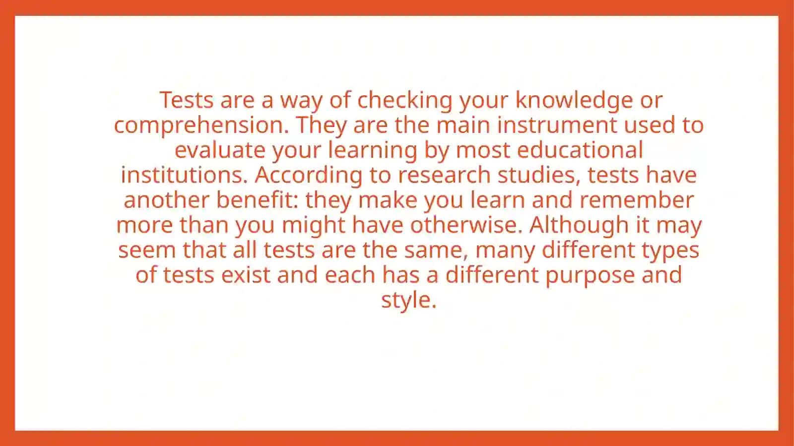 Diagnostic Tests 3