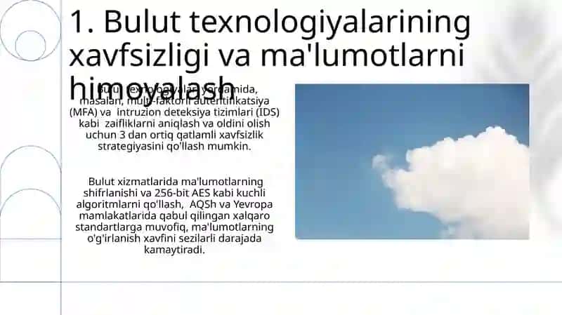Bulut texnologiyalari iqtisodiy faoliyat sohalarida 3