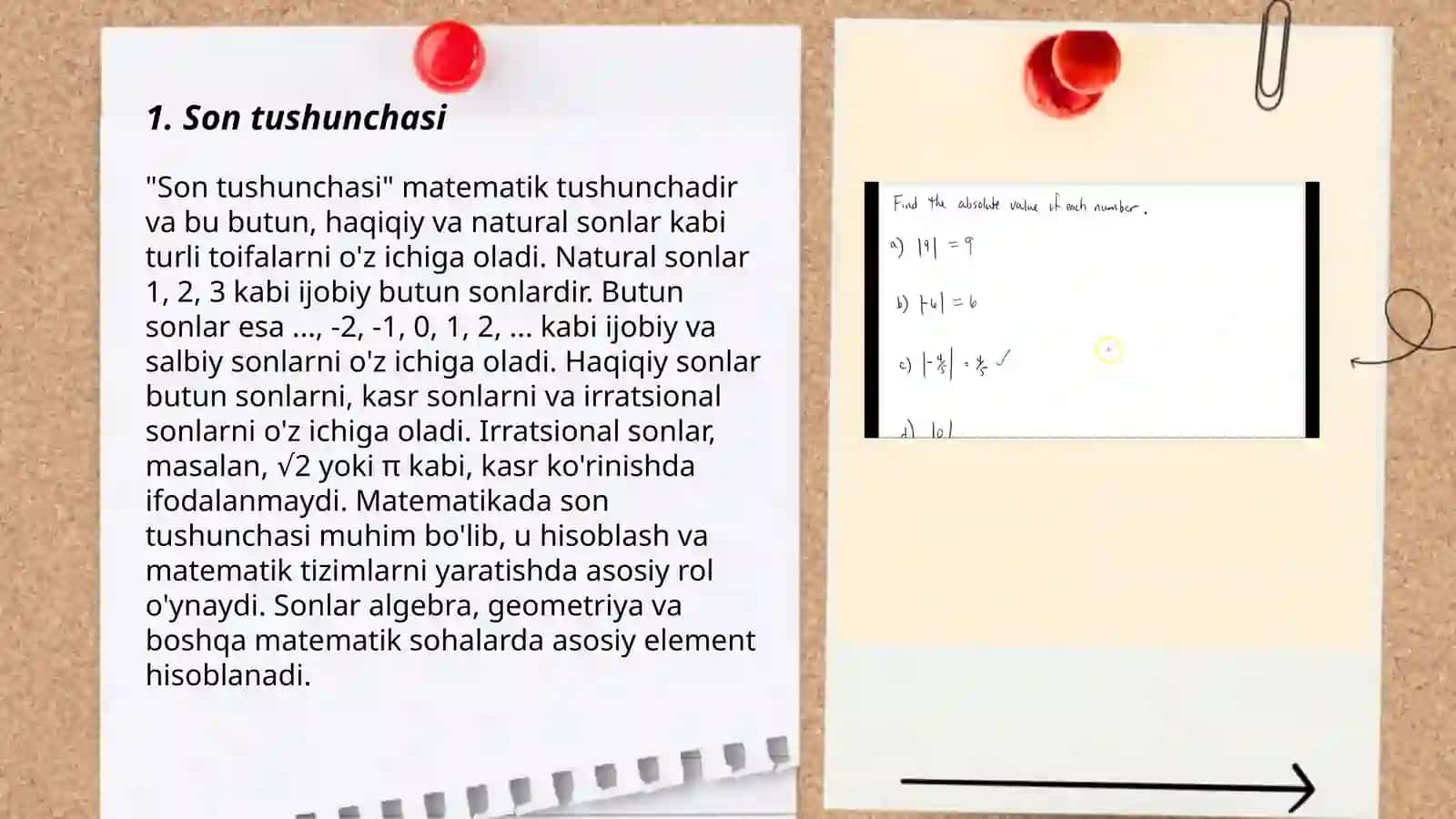 Son tushunchasi 3