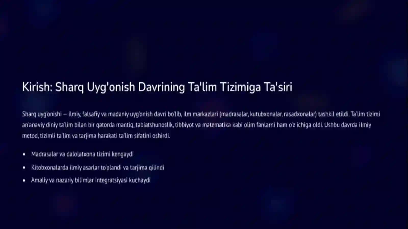 Umumiypedagokikadanfandan tayyorlaganmustaqilishi 3