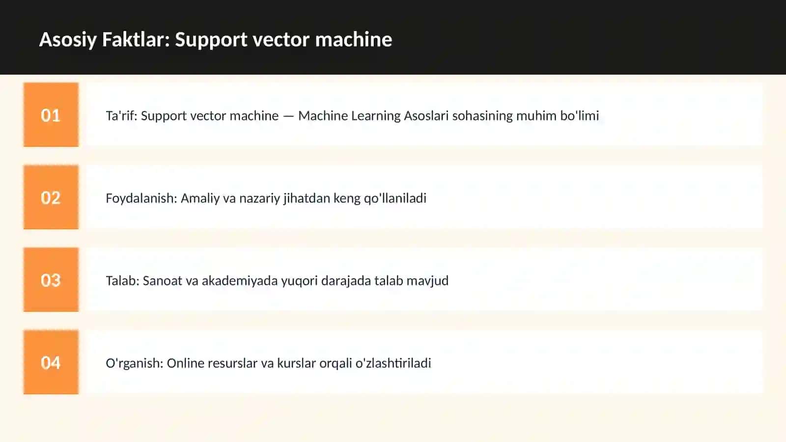 AI | MACHINE LEARNING ASOSLARI 3