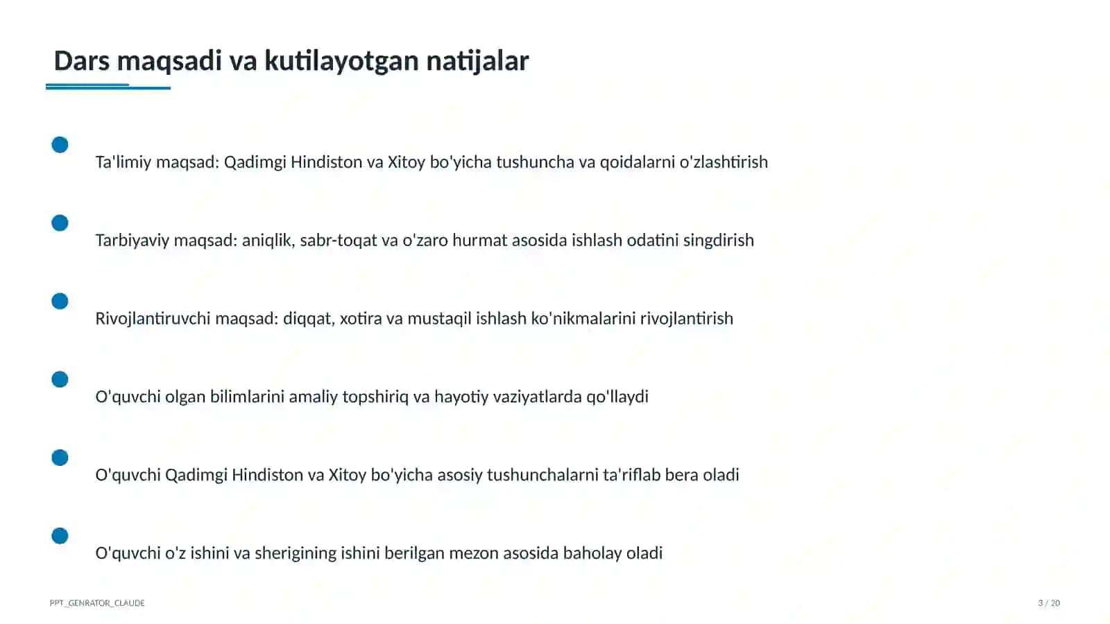 Qadimgi Hindiston va Xitoy (6-sinf) 3