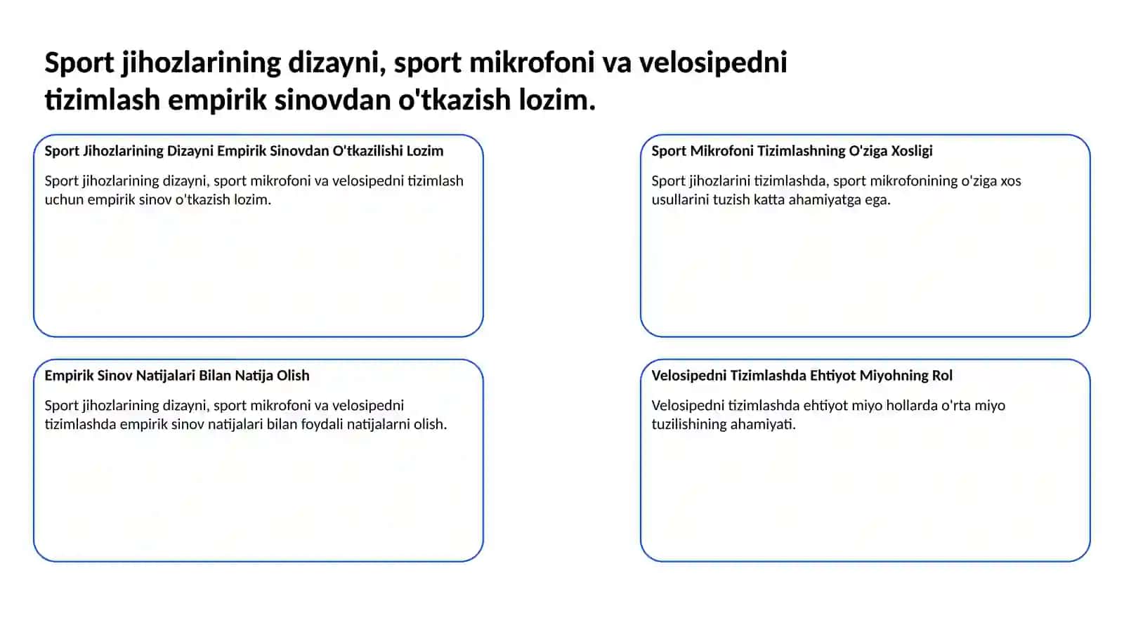 Sport jihozlaridagi materialshunoslik 3