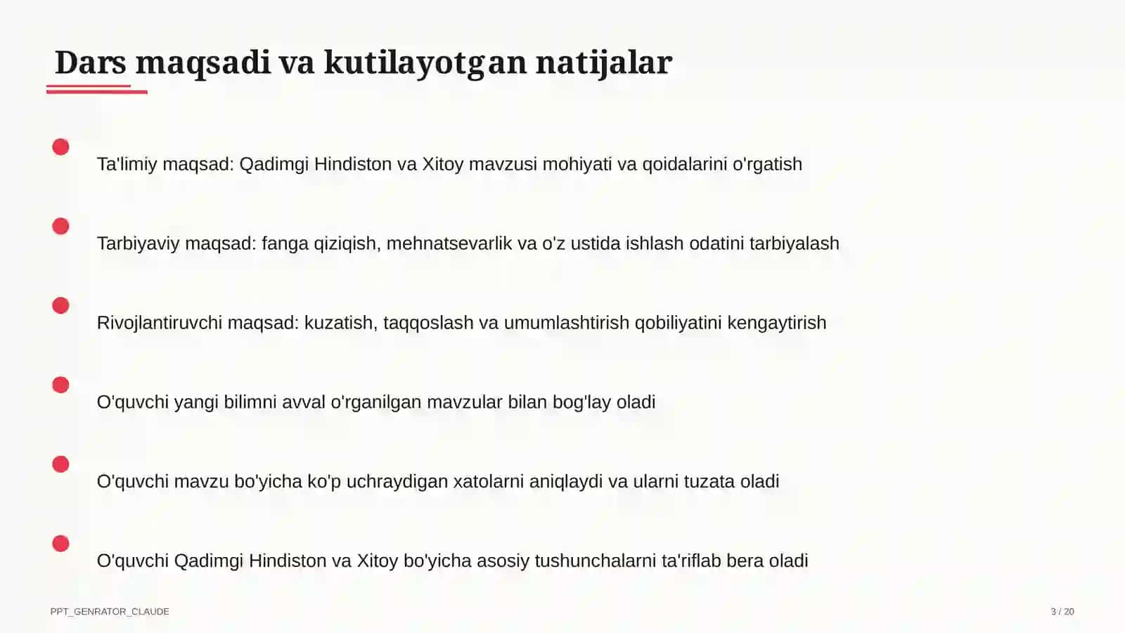 Qadimgi Hindiston va Xitoy (6-sinf) 3