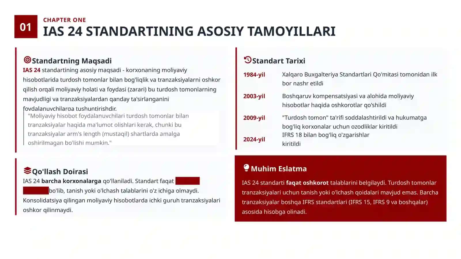Xalqaro Moliyaviy Hisobot Standartlari Asosida Turdosh Xizmatlar 3