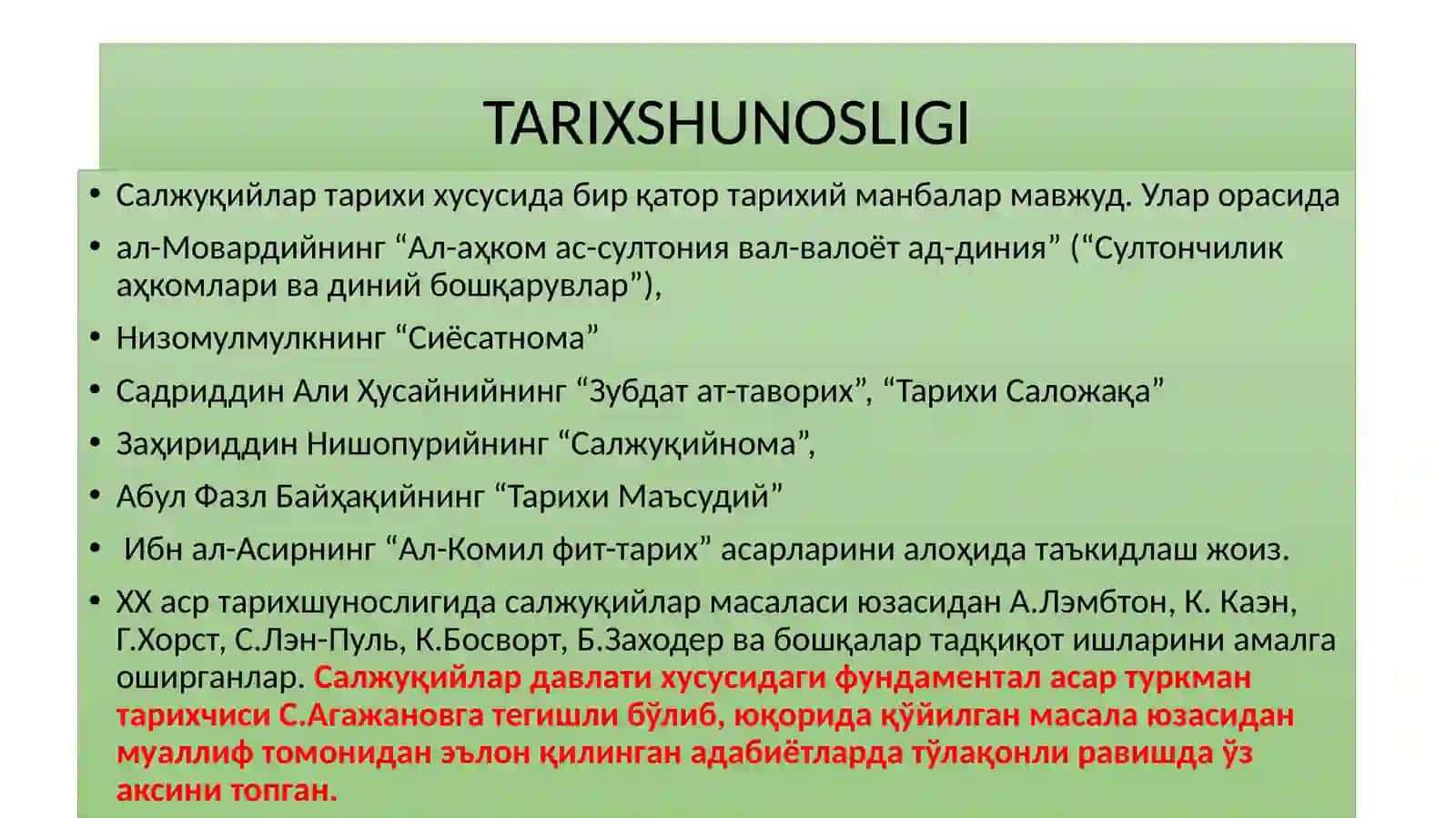 Салжуқийлар давлати 3