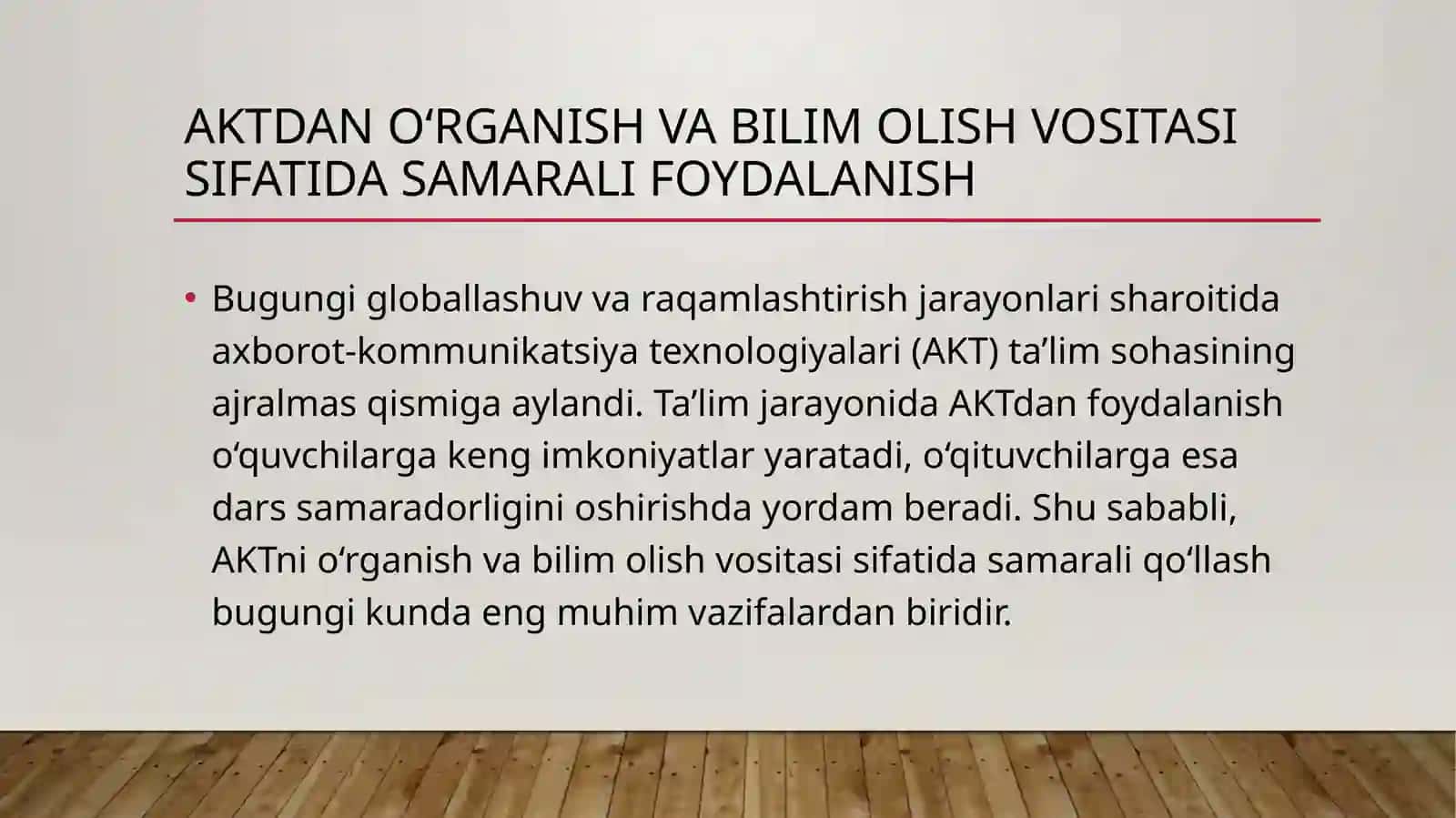 Axborot-kommunikatsiyat texnologiyalari 3