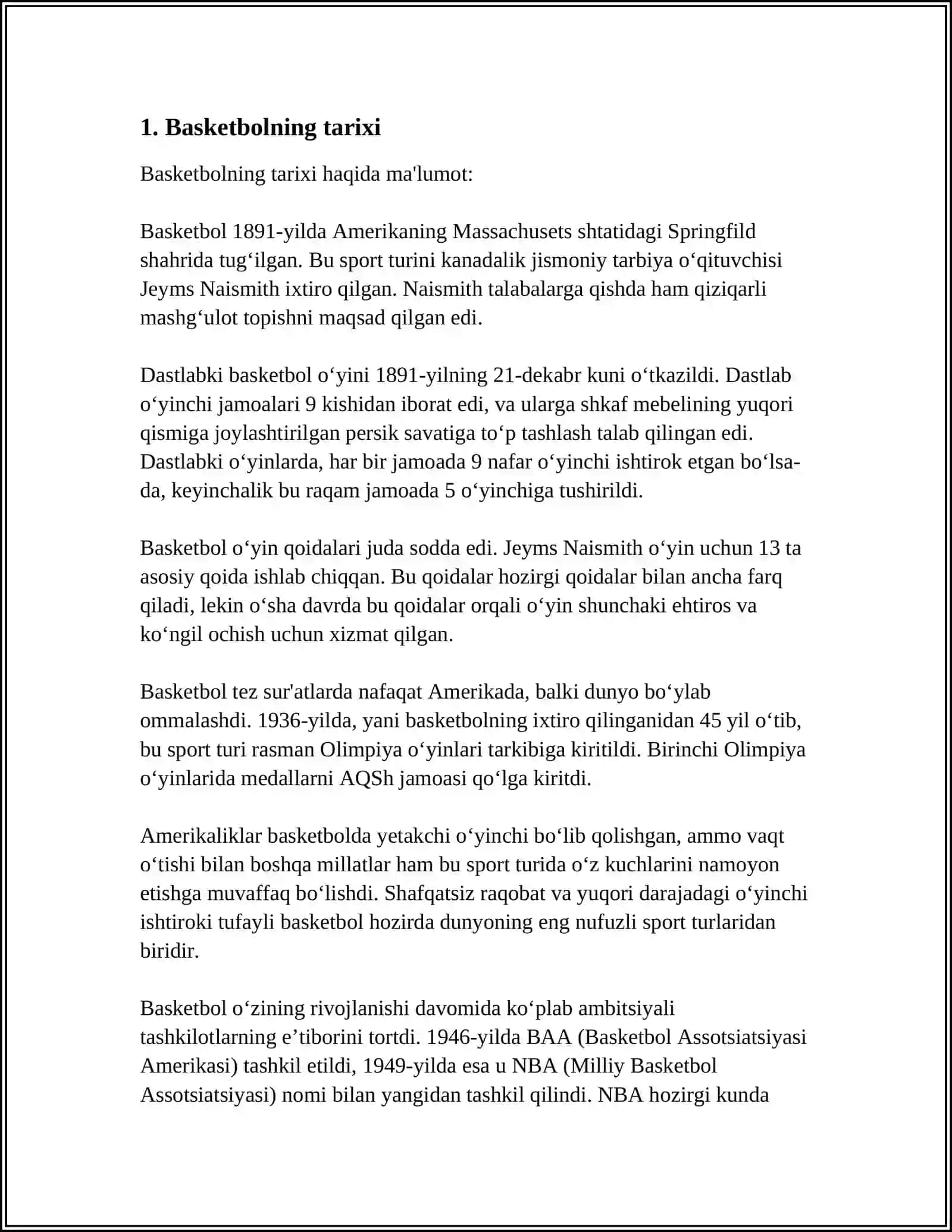 BASKETBOLL 3