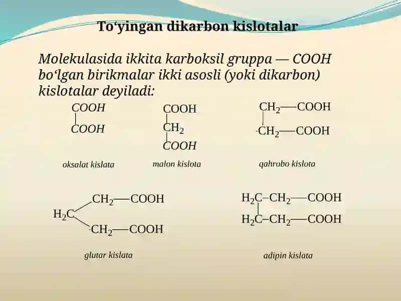 Ikkiasoslikarbonkislotalar 3
