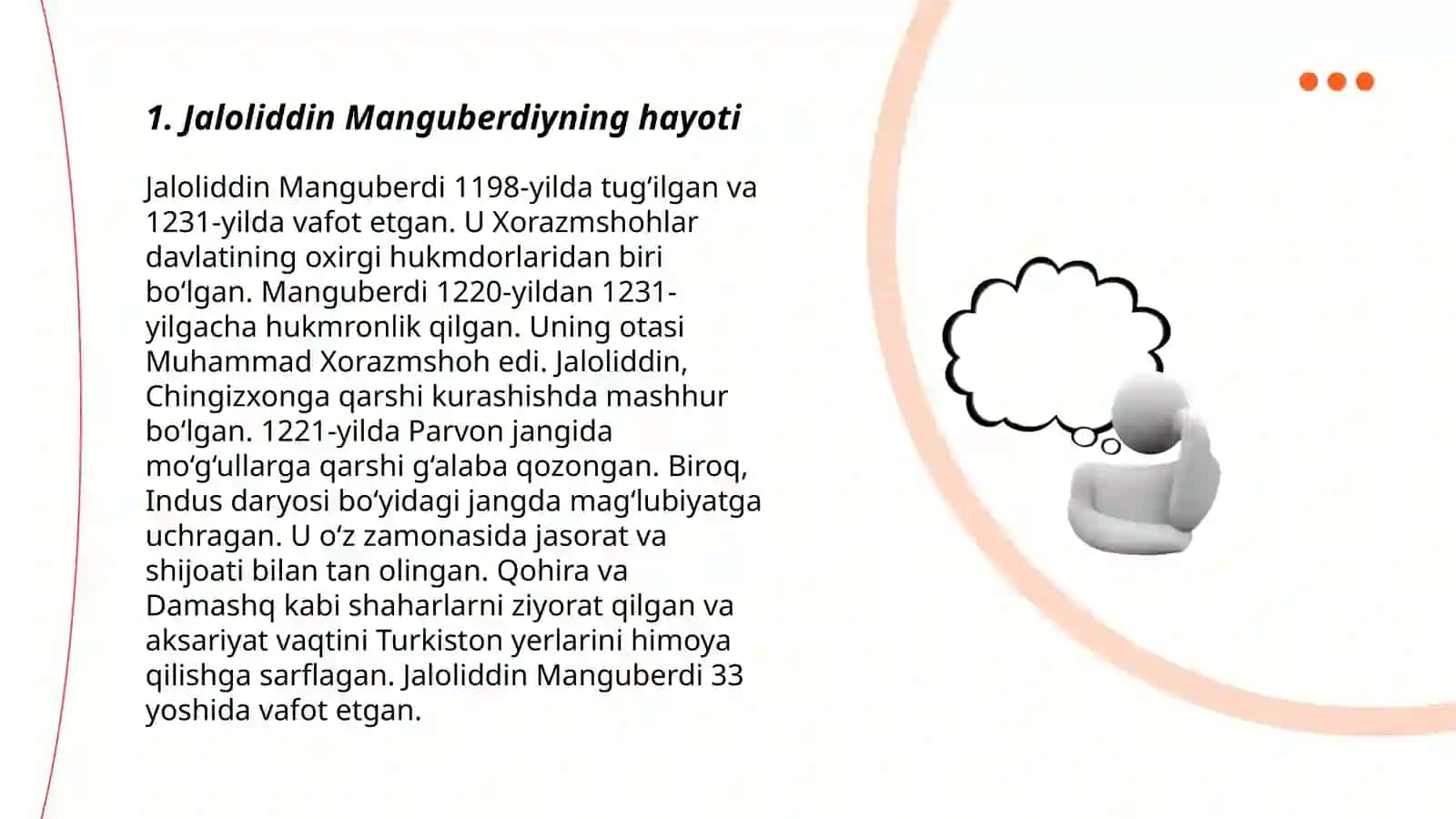 Jaloliddin Manguberdi ozodlik uchun kurashchi 3