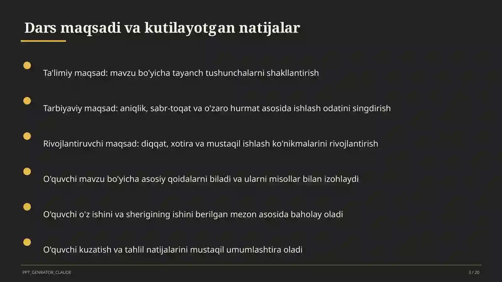 Koordinatalar metodi: to'g'ri chiziq va aylana tenglamalari (9-sinf) 3