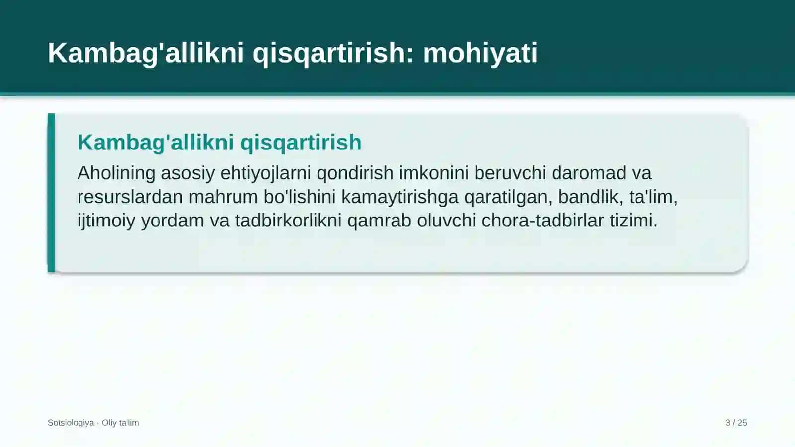 to'qimachilik korxonalarida kambag'allikni qisqartirish 6671 3