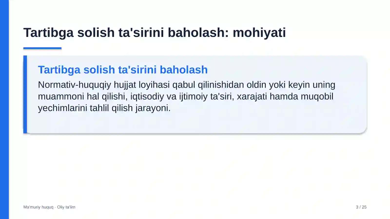 Yer osti gaz omborlarida normativ-huquqiy hujjatlarning tartibga solish ta'sirini baholash 3