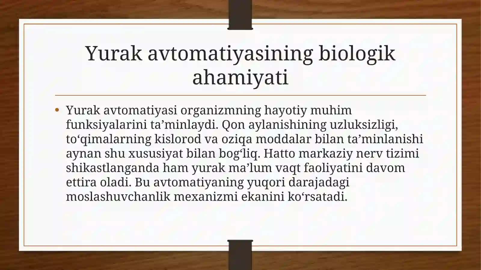 Yurakavtomatiyasining tabiati 3