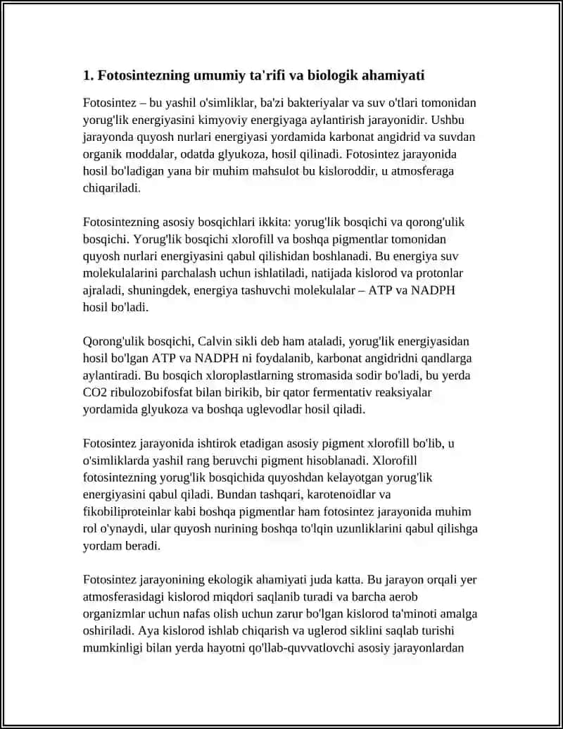 Fotosintezning Fiziologiyasi 3