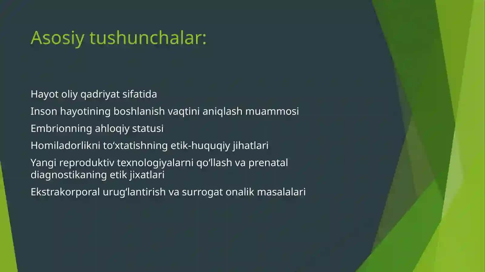 Yangi reproduktiv texnologiyalarning axloqiy muammolari 3