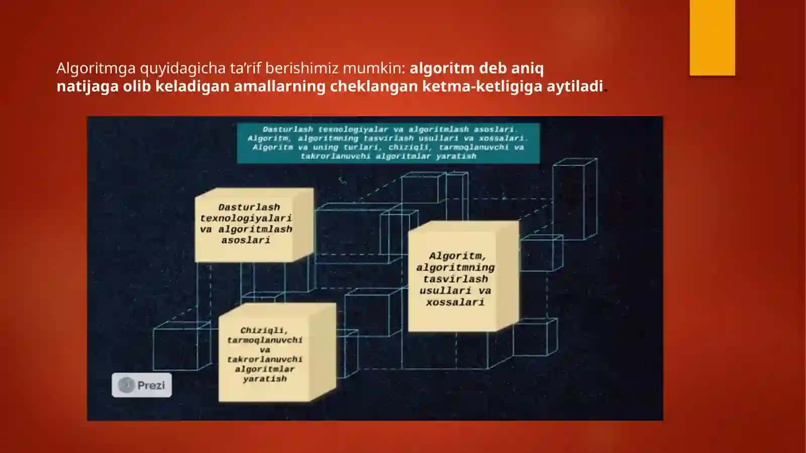 Algoritmlash vatibbiyotdagi masalalar yechishda obyektga qaratilgan dasturlash 3