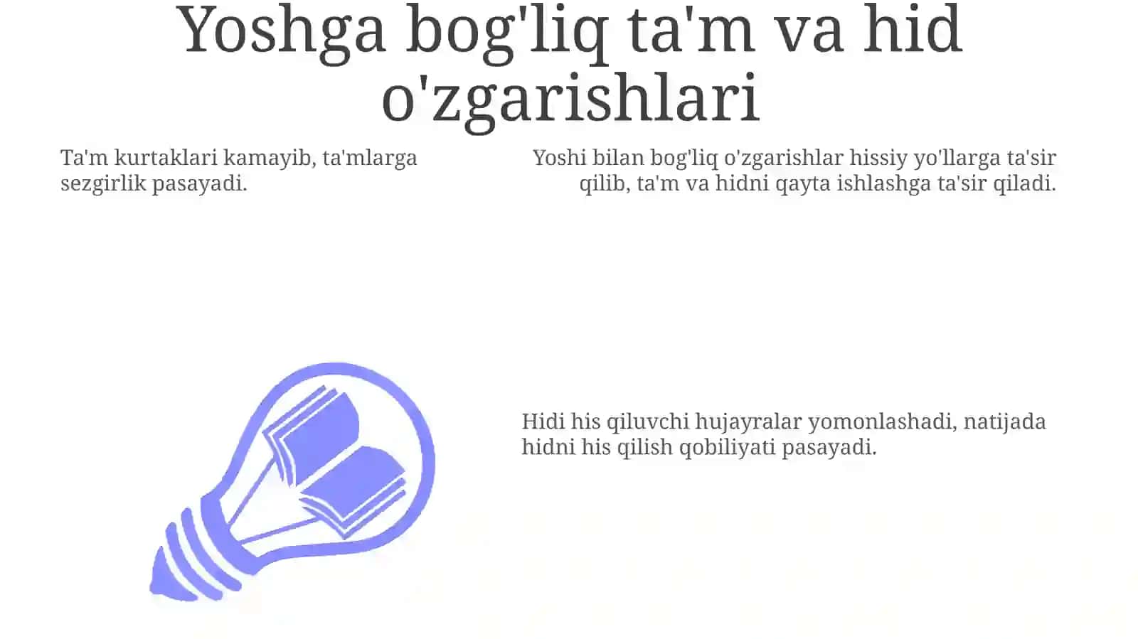 Sensor Tizimi Fiziologiyasi va Gigiyenasi 3