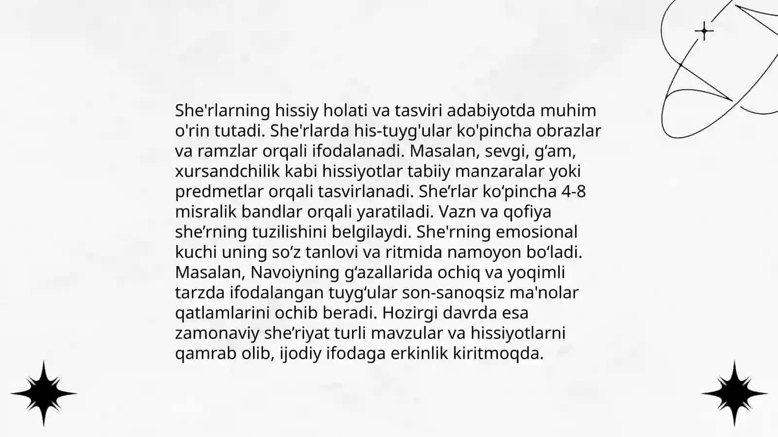 "Oʻzbek tili va adabiyotini oʻqitish metodikasi" fanidan taqdimot ishi 3