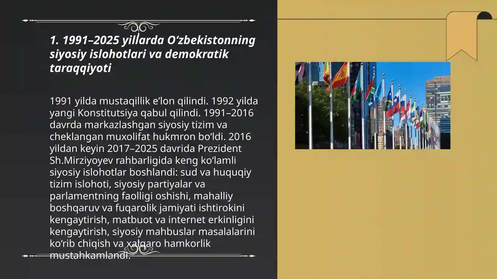 1991 2025yillarda Oʻzbekiston va jahon davlatlari taraqqiyoti 3
