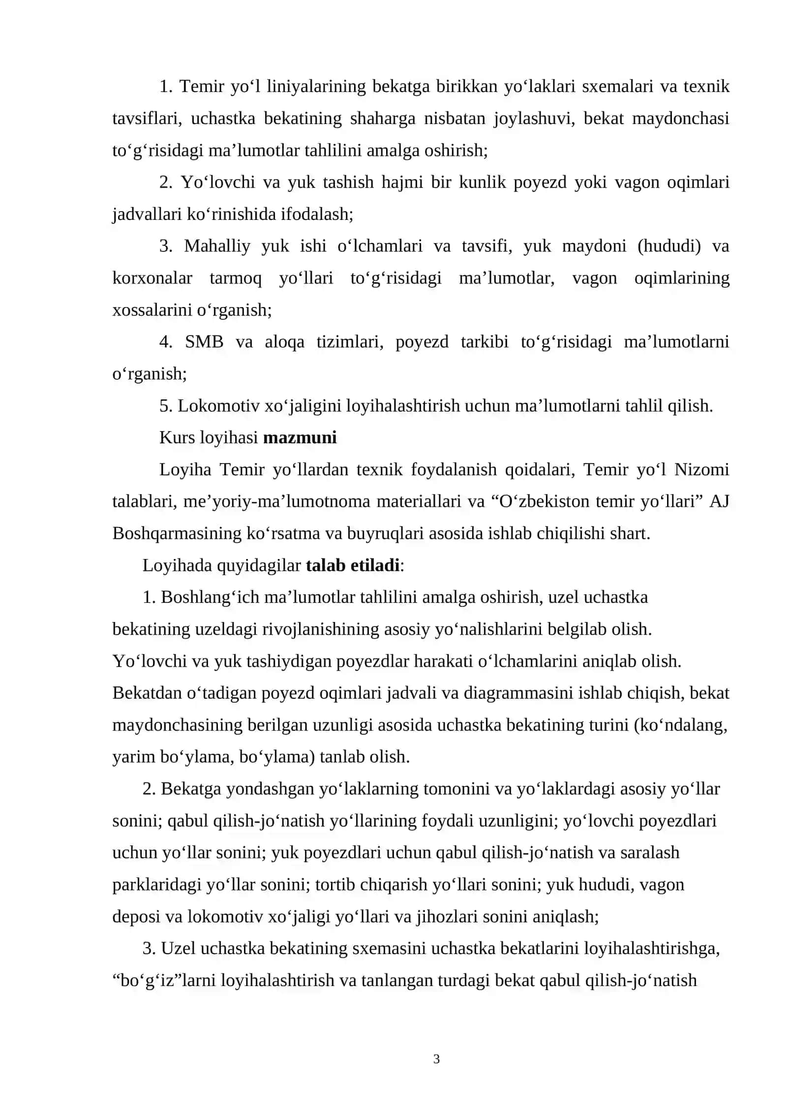 Yangi uzel uchastka bekati loyihasi 3
