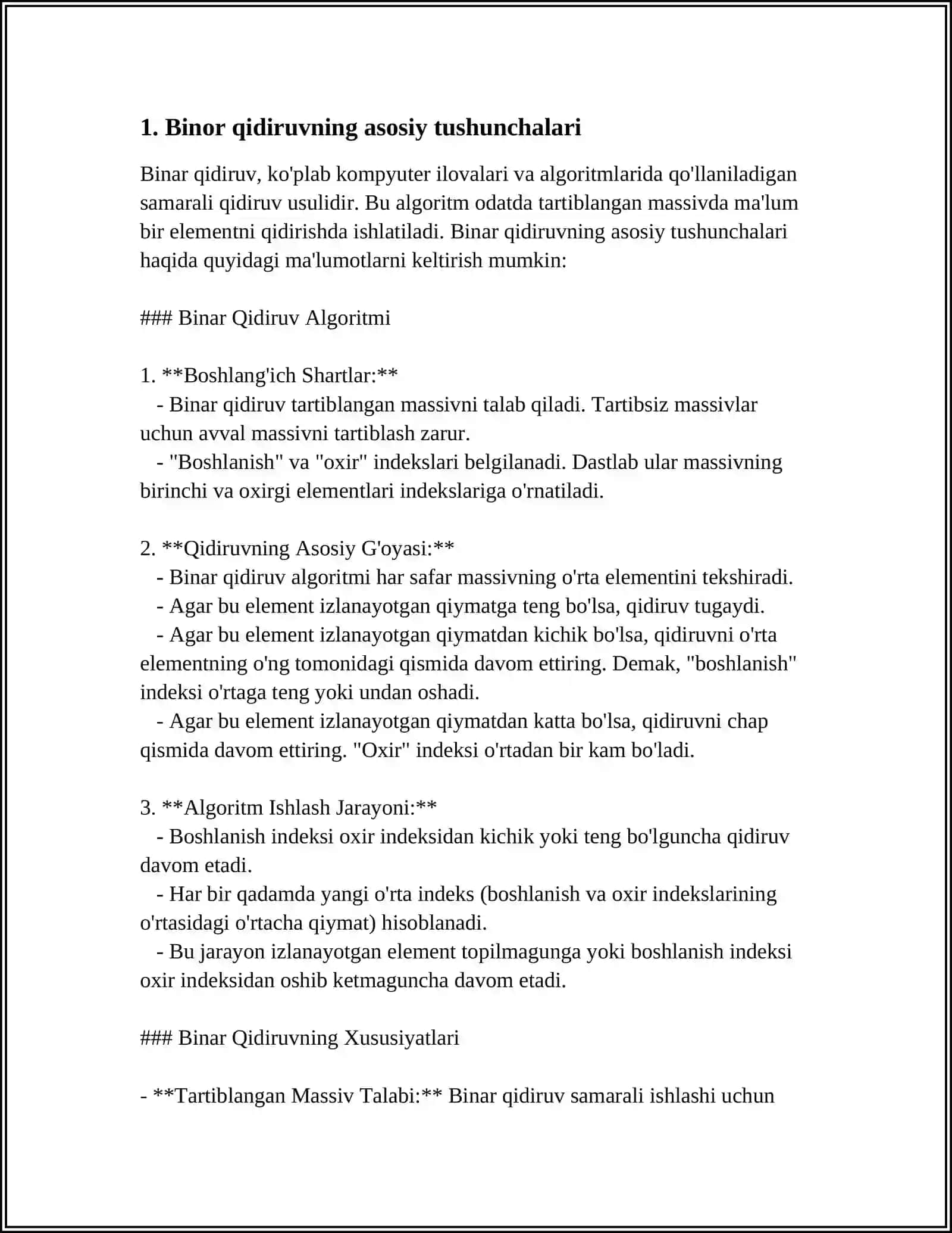 BINOR QIDIRUV 3